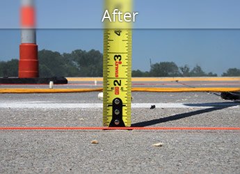 After leveling Battle Creek roadway with PolyLevel®