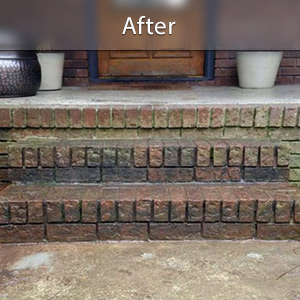 Sinking stairs repaired with PolyLevel® Grand Rapids