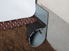 French Drain or Drain Tile system installed in a Michigan & Indiana crawl space