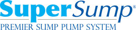 Logo for our SuperSump® Pump System, available in Hastings and other parts of Michigan & Indiana