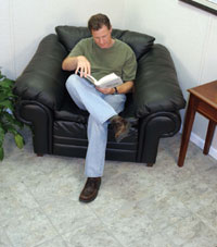 Tiled basement Flooring in a home in Jackson, Michigan & Indiana